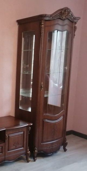 Комплект 1 дверных витрин Аллегро 2 / 3 орех в Москве купить в интернет магазине - 5 Китов