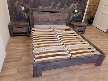 Кровать двухспальная 160*200 Гарда Сосна Джексон