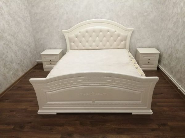 Комплект спальни Венера (кровать 1,8м, тумба прикроватная - 2 шт., комод с зеркалом, шкаф 5-и дверный), беж в Москве купить в интернет магазине - 5 Китов