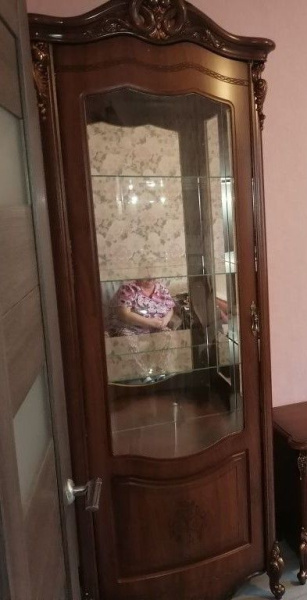 Комплект 1 дверных витрин Аллегро 2 / 3 орех в Москве купить в интернет магазине - 5 Китов