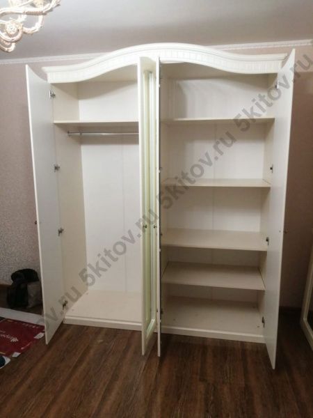 Шкаф 4-х дверный Венера, беж в Москве купить в интернет магазине - 5 Китов