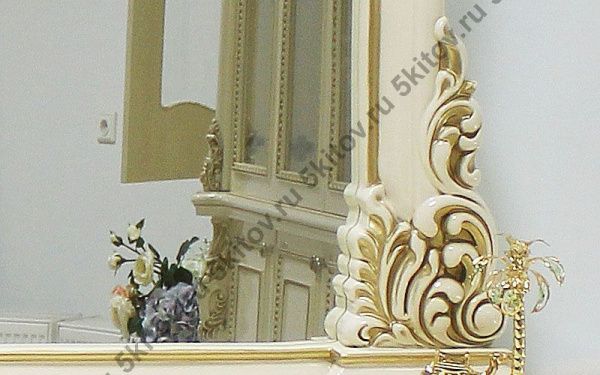 Комод с зеркалом Джоконда АРД, крем в Москве купить в интернет магазине - 5 Китов