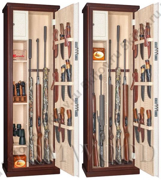 Оружейный сейф в дереве Armwood 535.074 Lux в Москве купить в интернет магазине - 5 Китов