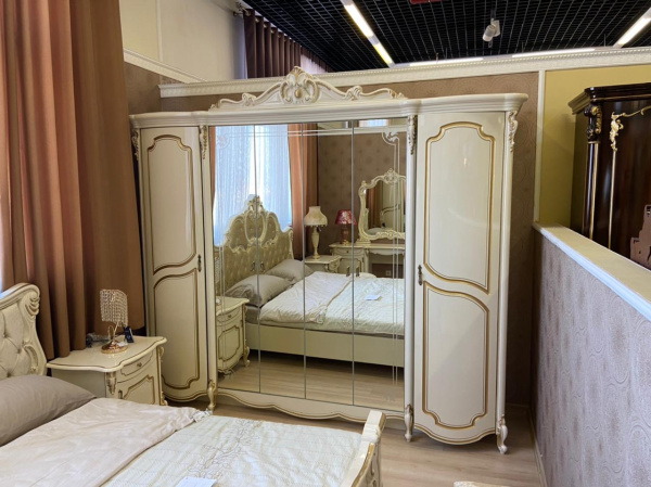 Спальный гарнитур Лорена DST беж в Москве купить в интернет магазине - 5 Китов