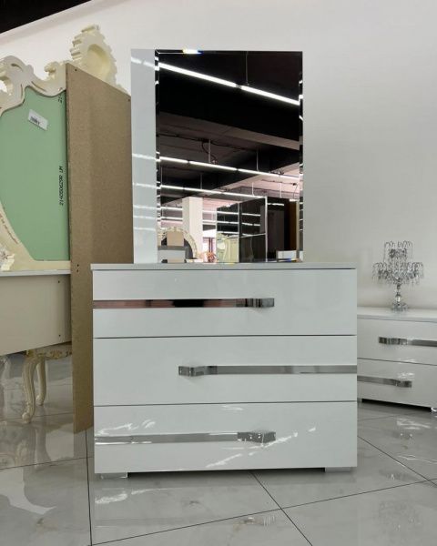 Спальня Венеция, белая глянцевая в Москве купить в интернет магазине - 5 Китов
