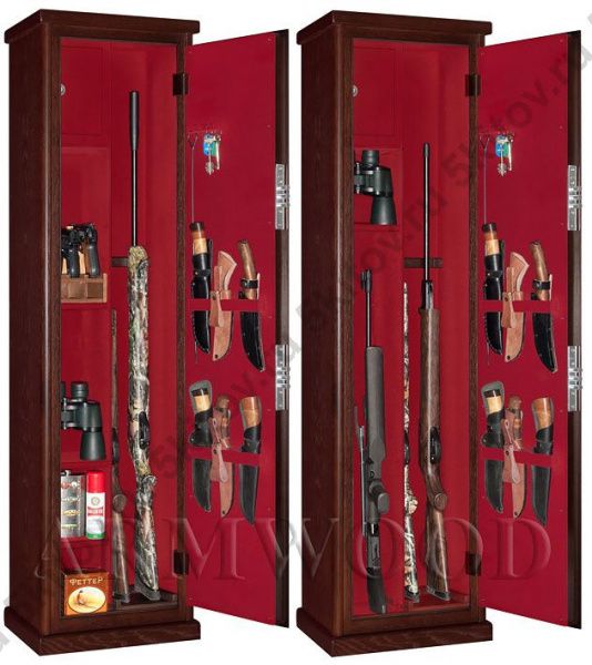 Оружейный сейф в дереве Armwood 524.074 Flock в Москве купить в интернет магазине - 5 Китов