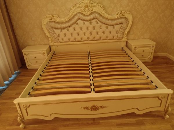 Спальня Адель, крем, глянцевый лак в Москве купить в интернет магазине - 5 Китов