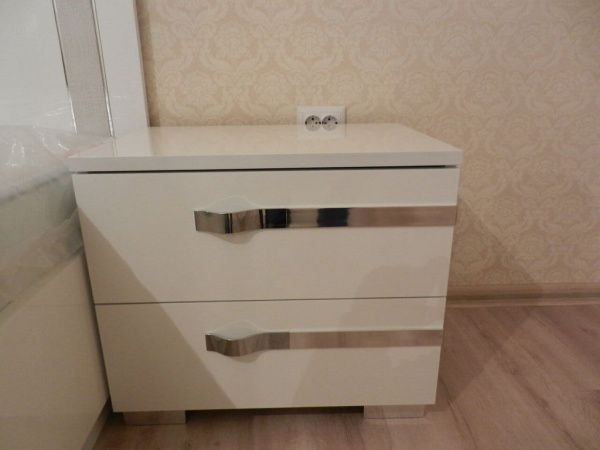 Спальня Венеция, белая глянцевая в Москве купить в интернет магазине - 5 Китов
