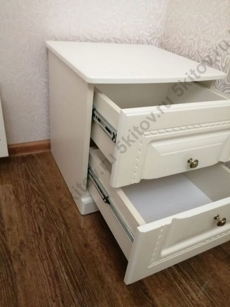 Тумба прикроватная (2шт.) Венера, беж в Москве купить в интернет магазине - 5 Китов