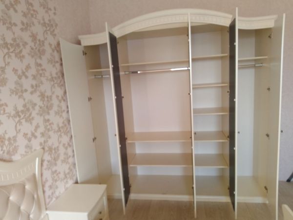 Шкаф 5-и дверный Венера, беж в Москве купить в интернет магазине - 5 Китов