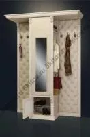 Прихожая Благо Б5.13 (шкаф с зеркалом), карамель в Москве купить в интернет магазине - 5 Китов