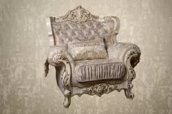 Кресло Валенсия, крем(ваниль)
