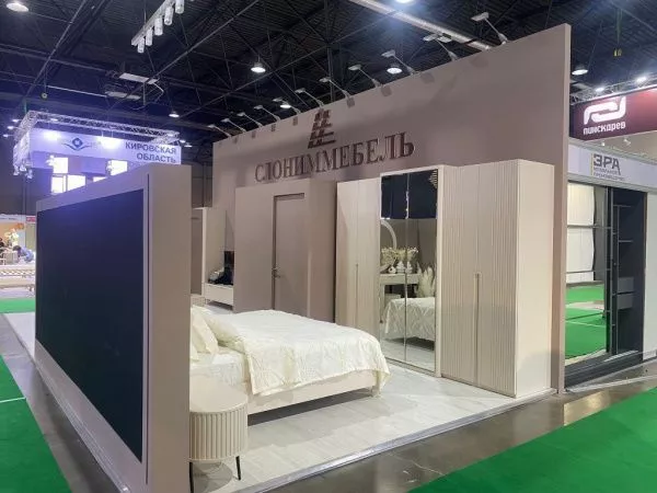Спальный гарнитур Портофино сатин с 6 дверным шкафом в Москве купить в интернет магазине - 5 Китов