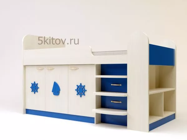 Кровать для мальчиков  Аллегро в Москве купить в интернет магазине - 5 Китов