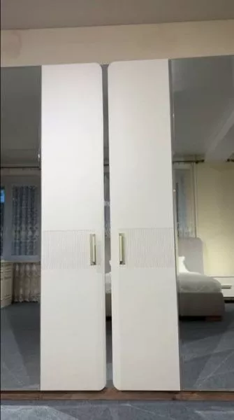 Шкаф для одежды 6-и дверный Агния сатин в Москве купить в интернет магазине - 5 Китов