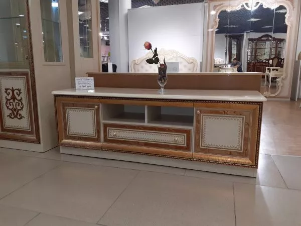 Гостиная Анита, беж глянец в Москве купить в интернет магазине - 5 Китов