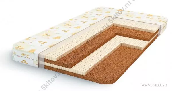 Детский матрас Лонакс Бэби Фьюжен 12 см, 90х190 в Москве купить в интернет магазине - 5 Китов