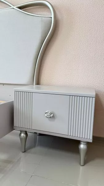 Комплект спальни София кашемир (кровать 1,8, тумба прикроватная 2 шт., комод с зеркалом, шкаф 5-и дверный) в Москве купить в интернет магазине - 5 Китов
