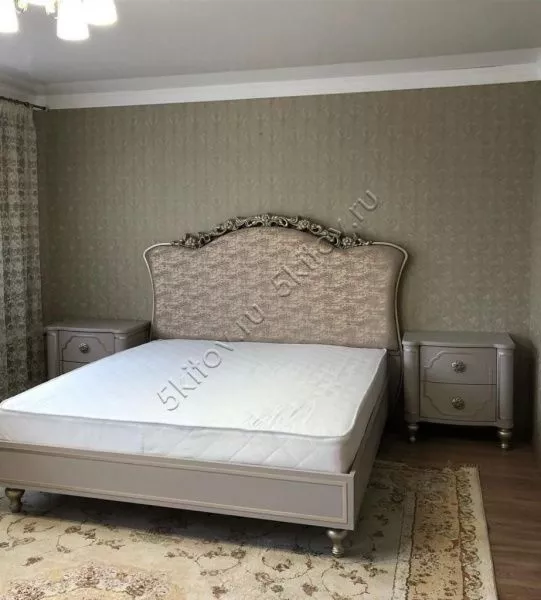 Кровать 1,8м Мария АРД, платина серая в Москве купить в интернет магазине - 5 Китов