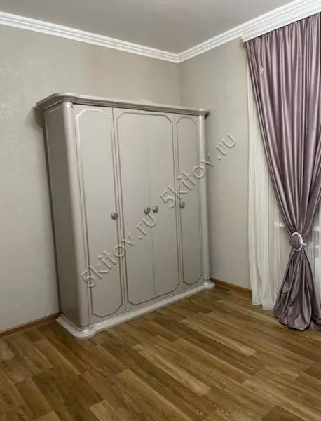 Шкаф 4-х дверный Мария АРД, платина серая в Москве купить в интернет магазине - 5 Китов