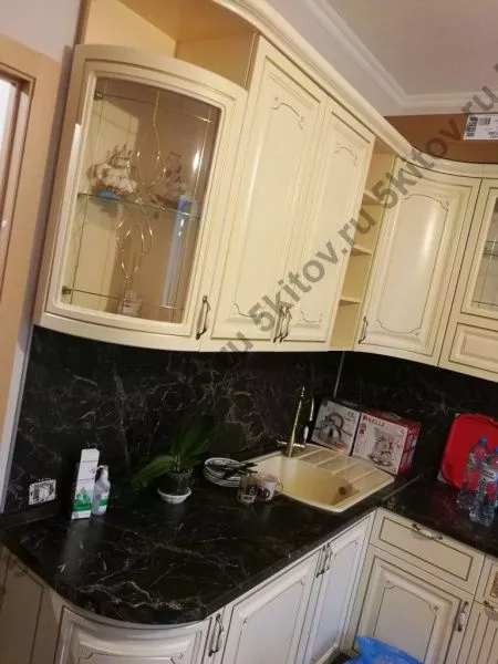 Угловая кухня Прага СК,беж в Москве купить в интернет магазине - 5 Китов