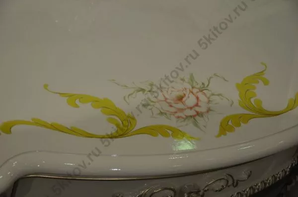 Комплект спальни Афина DST (Кровать 1,8, тумба прикроватная 2шт., туалетный стол с навесным зеркалом, пуф, шкаф 6 дверей), беж в Москве купить в интернет магазине - 5 Китов