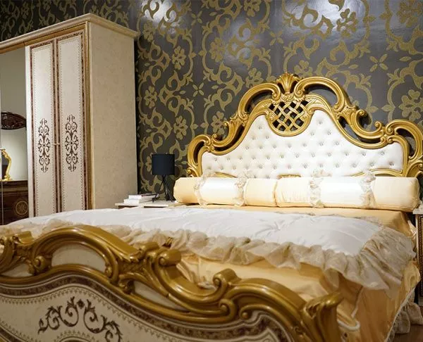 Кровать 1,6м Анита, беж глянец в Москве купить в интернет магазине - 5 Китов