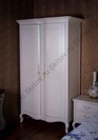 Шкаф 2-дверный Кантри DF859, белый