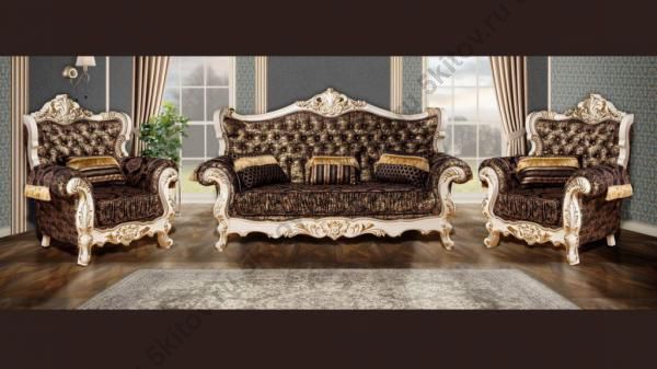 Мягкая мебель Валенсия, крем (черное золото) в Москве купить в интернет магазине - 5 Китов