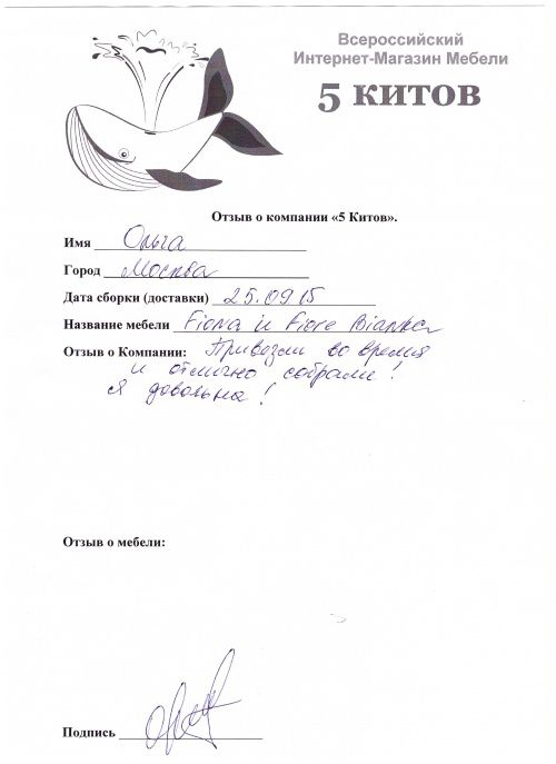 Прихожая Фиоре Бьянко в Москве купить в интернет магазине - 5 Китов