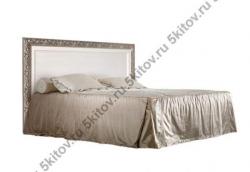 Кровать Тиффани 1,4м (штрих/серебро)