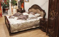 Кровать Даниэлла АРД 1,8, темный орех в Москве купить в интернет магазине - 5 Китов