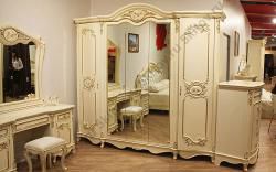 Шкаф 5-ти дверный Даниэлла АРД, крем в Москве купить в интернет магазине - 5 Китов