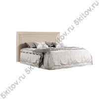 Кровать Амели 2-х спальная (1,8 м) с подъемным механизмом, штрих-лак