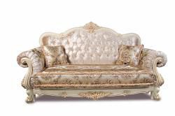 Комплект мягкой мебели Илона (диван 3-х местный раскладной, кресло 2шт.), крем