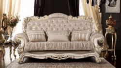 Комплект мягкой мебели Севилья (диван 3-х местный раскладной, кресло 2шт.), беж(ваниль)