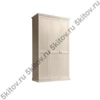 Шкаф 3-х дверный для белья Венеция (без зеркал), дуб седан в Москве купить в интернет магазине - 5 Китов