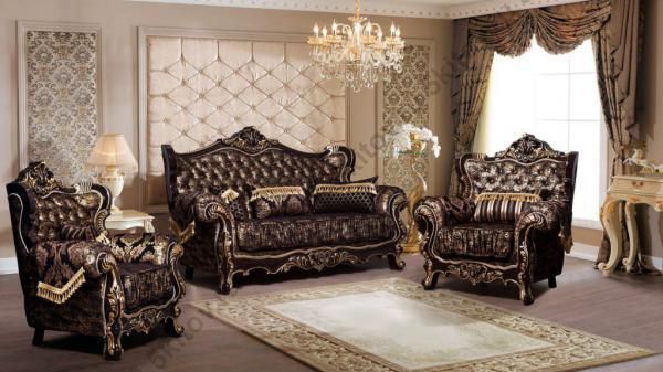 Мягкая мебель Валенсия, венге (черное золото) в Москве купить в интернет магазине - 5 Китов