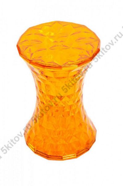 Стул-пуф Stone оранжевый в Москве купить в интернет магазине - 5 Китов