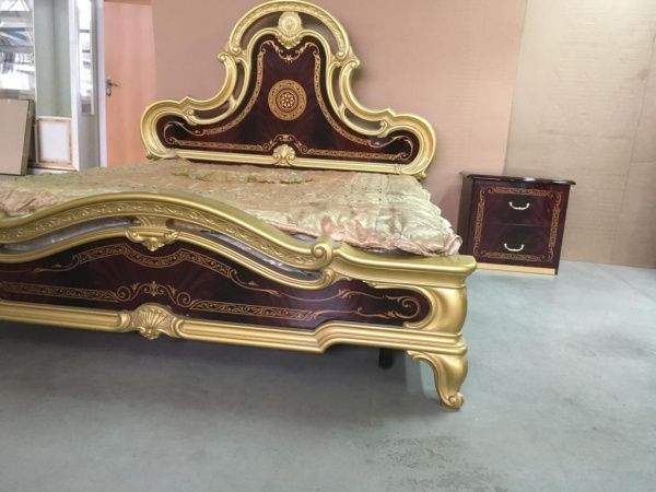 Спальня Леди,могано глянец,золото в Москве купить в интернет магазине - 5 Китов