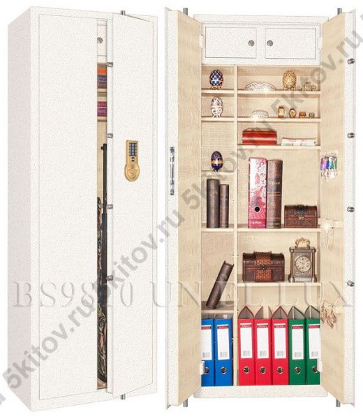Элитный универсальный сейф GunSafe BS9810 UN EL Lux в Москве купить в интернет магазине - 5 Китов