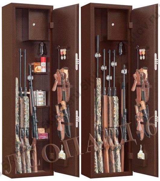 Оружейный сейф GunSafe Леопард-6 в Москве купить в интернет магазине - 5 Китов