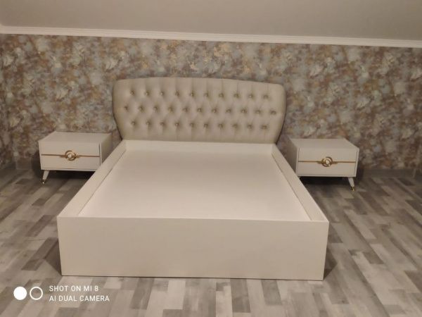 Спальня Калвин, белая матовая в Москве купить в интернет магазине - 5 Китов
