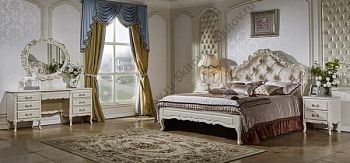 Спальня Виттория KRS, белый жемчуг в Москве купить в интернет магазине - 5 Китов