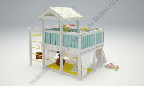 Кровать-игровой комплекс Савушка Baby 8 в Москве купить в интернет магазине - 5 Китов