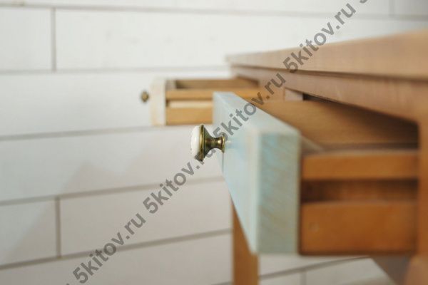 Обеденный стол Акварель Бирч (Aquarelle Birch), темный в Москве купить в интернет магазине - 5 Китов
