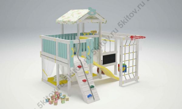 Кровать-игровой комплекс Савушка Baby 8 в Москве купить в интернет магазине - 5 Китов