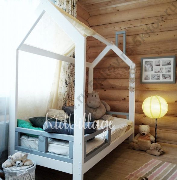 Детская кровать-домик Юта 3 в Москве купить в интернет магазине - 5 Китов