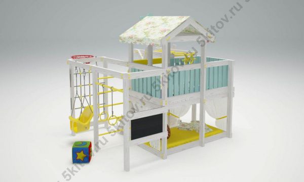 Игровой комплекс-кровать Савушка Baby - 5 в Москве купить в интернет магазине - 5 Китов