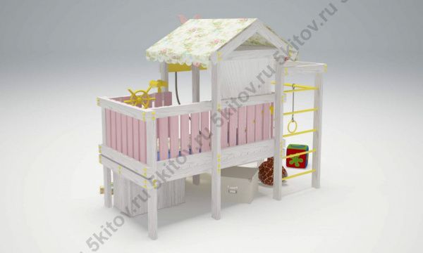 Игровой комплекс-кровать Савушка Baby - 6 в Москве купить в интернет магазине - 5 Китов